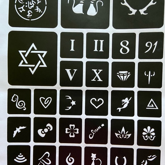 COPY - Fun Party Sparkle Home Tattoos - Picture 6 of 7